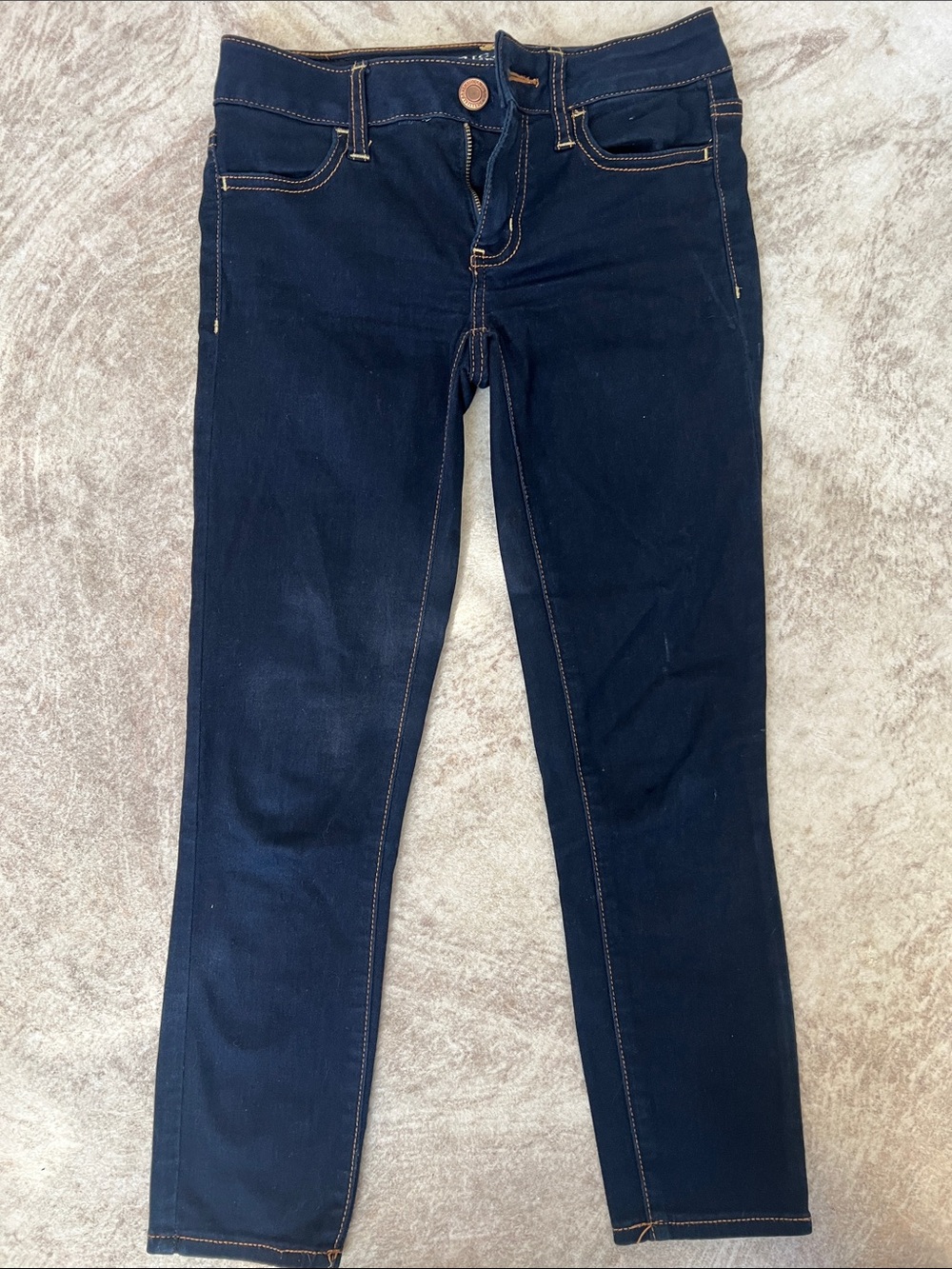 American Eagle Outfitters Dark Indigo Skinny Jeans